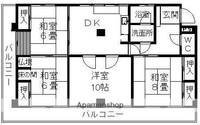 センユーハイツの間取り