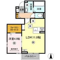 HARU HARU Ⅰの間取り