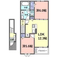 物件の間取り画像