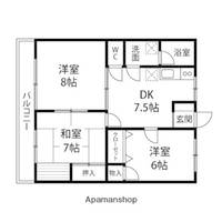 HOUSE2001(A)207の間取り