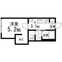 フラワーハイツA102の間取り