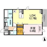 DーROOM新小路の間取り