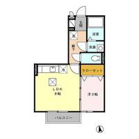 ドリームヒルズ Bの間取り