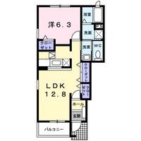 「華」壱番館の間取り
