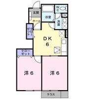 グリーンハイツ大門の間取り