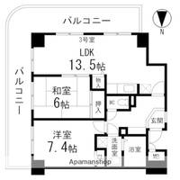 物件の間取り画像