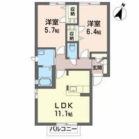 物件の間取り画像