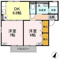 物件の間取り画像