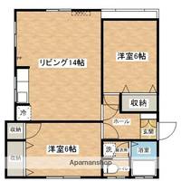 コーポラス・ササキB棟B-21の間取り