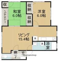 コスモハウス童夢1-2の間取り
