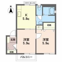 物件の間取り画像