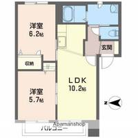 物件の間取り画像