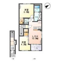 ルミエールⅡの間取り