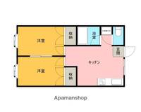 メゾンド菅原三八 A203の間取り