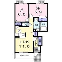 クリアネスCの間取り