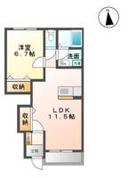 ロイヤルハイツ参番館103の間取り