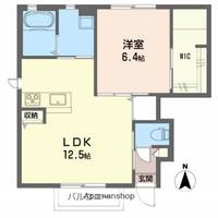 プリムヴェール101の間取り