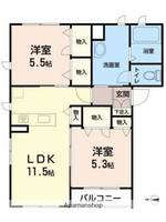 物件の間取り画像