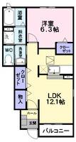 物件の間取り画像