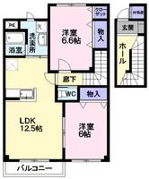 物件の間取り画像