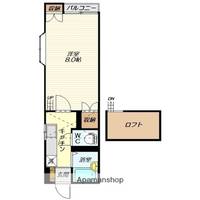 アメニティコーポ K202の間取り