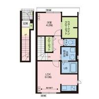 LE CHAT BLANC(ル・シャ・ブラン)201の間取り