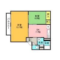 ハイムアイビーA棟101の間取り