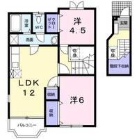 ハピネスBの間取り