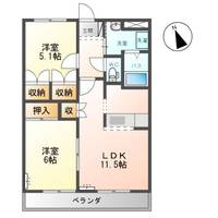 レジデンス南台の間取り