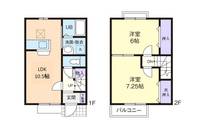 下妻リーズホールドIIの間取り