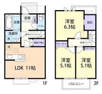 物件の間取り画像