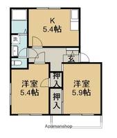物件の間取り画像