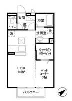 物件の間取り画像