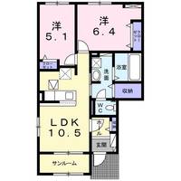 物件の間取り画像