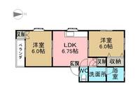 アレストミヤビⅡ106の間取り