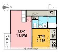物件の間取り画像