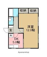 泉コーポ102の間取り