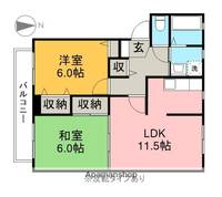 パークタウンⅢ103の間取り
