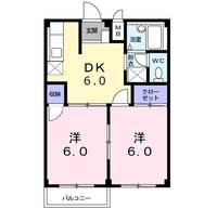 新井ハイツ Ⅱの間取り