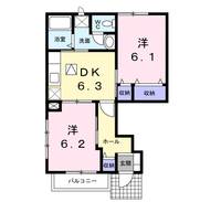 ラフレシールⅠの間取り