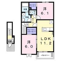 コリーヌメゾンの間取り