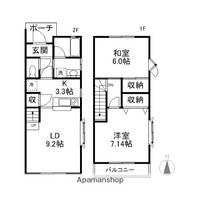 物件の間取り画像