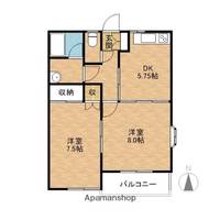 五番街Aの間取り