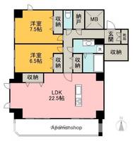 物件の間取り画像