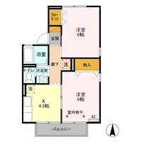 ポラール Bの間取り