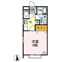 ハイブリッジ Aの間取り