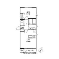 プランソレイユ新前橋の間取り