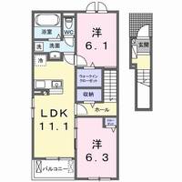 物件の間取り画像