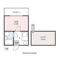 群馬県高崎市中居町1丁目の賃貸アパートの間取り