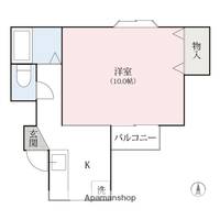 群馬県高崎市大橋町の賃貸アパートの間取り